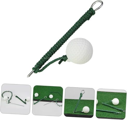 Swing Training Device Golf Practice Training Rope Ball for Swing Improvement in Kuwait
