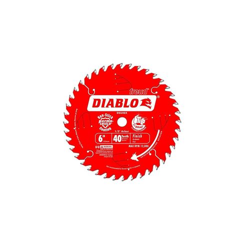 Freud D0640X Diablo 6-Inch 40 Tooth ATB Trim Saw Blade 1/2-Inch Arbor (2 Pack) in Kuwait