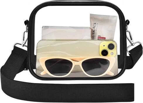 Clear Bag for Stadium Events- Small Mini Stadium Bag Sports Fan Handbags & Purses in Kuwait
