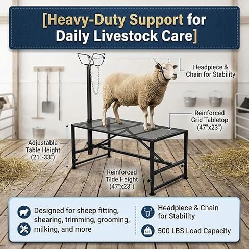 Generic Goat Rack Black Wall-Mounted Goat Rack Black, Durable Heavy Duty Display Rack, Space-Saving Storage Solution, Professional Home or Farm Organization in Kuwait