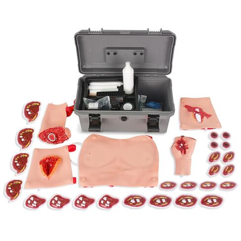 Advanced Military Casualty Simulation Kit, Trauma Simulation Kit, Emergency Training Moulage in Kuwait