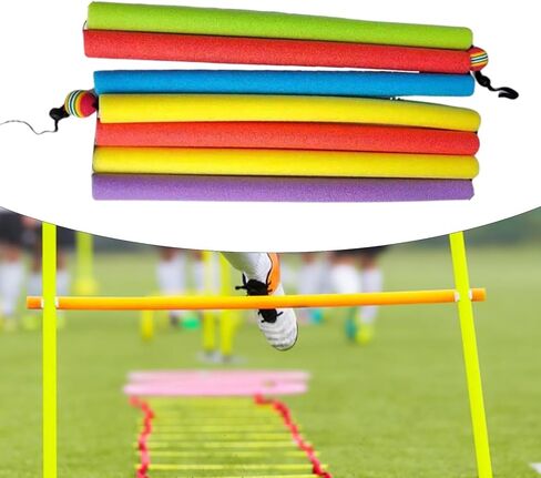 Jumping Crossbar for Training with Bungee Cord And Pole Stand in Kuwait