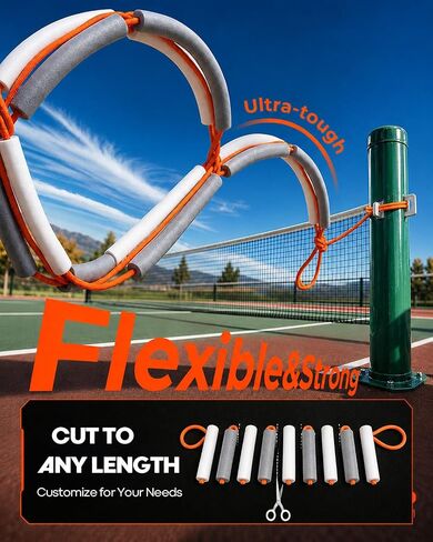2 Pack High Jump Bungee Cord – 9.9Ft Long High Jump Training Equipment, Field Track Jumping Crossbars Accessories for Pole Vault and High Jump Practice, Track Meets, Home Gyms, Athlete Training in Saudi Arabia