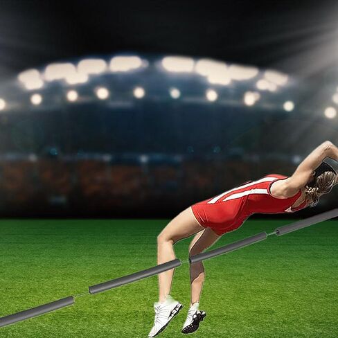 High Jump Bungee Cord Elastic Practice Rubber Crossbars Track Field Equipment Training Accessories for Women Men Rubber Practice Crossbars in Kuwait