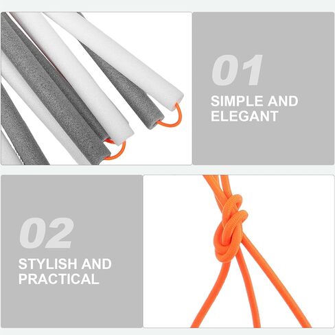 High Jump Training Foam Crossbar Soft Elastic Portable Outdoor Sports Safety Rope Latex Polyester and Adults in Kuwait