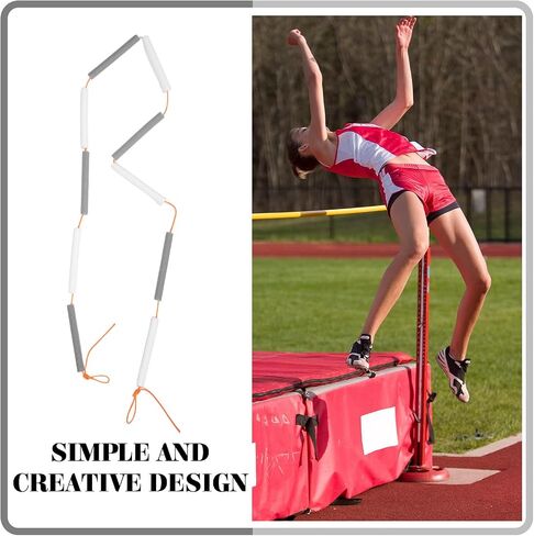 High Jump Training Foam Crossbar Soft Elastic Portable Outdoor Sports Safety Rope Latex Polyester and Adults in Kuwait