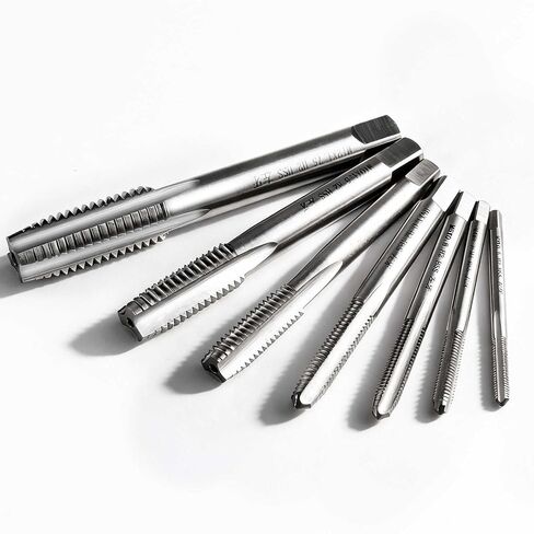 7pcs M2 HSS Metric Left Hand Thread Tap Set,Machine Thread Milling Taps,M3 M4 M5 M6 M8 M10 M12 in Kuwait