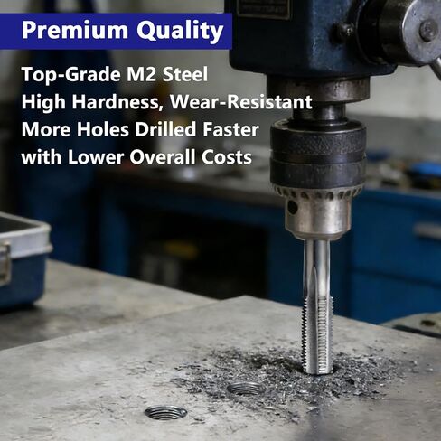 7pcs M2 HSS Metric Left Hand Thread Tap Set,Machine Thread Milling Taps,M3 M4 M5 M6 M8 M10 M12 in Kuwait