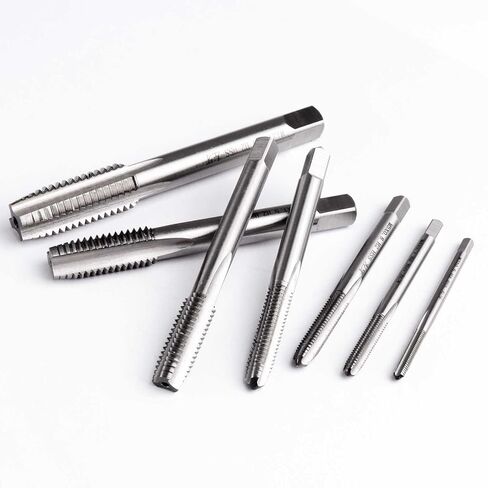 7pcs M2 HSS Metric Left Hand Thread Tap Set,Machine Thread Milling Taps,M3 M4 M5 M6 M8 M10 M12 in Kuwait