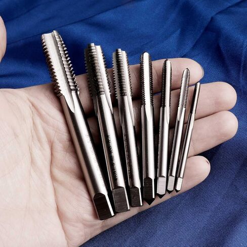 7pcs M2 HSS Metric Left Hand Thread Tap Set,Machine Thread Milling Taps,M3 M4 M5 M6 M8 M10 M12 in Kuwait