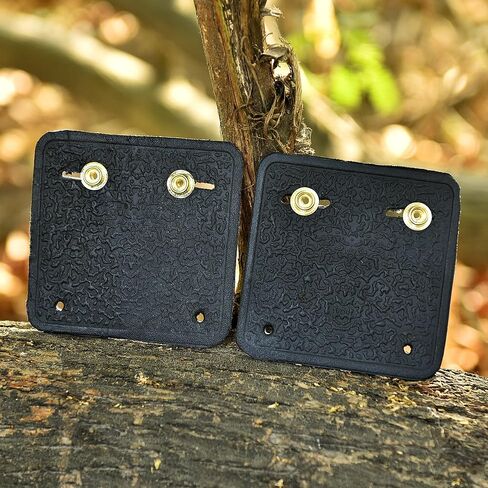 Belt Display Wall Mount Hanger Black Leather Heavy-Duty Universal Belts Multiple Display 2 Pcs (2, Black) in Kuwait