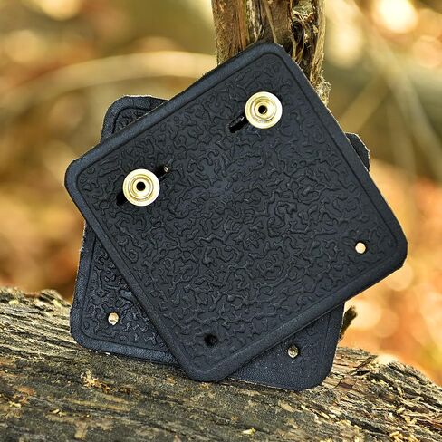Belt Display Wall Mount Hanger Black Leather Heavy-Duty Universal Belts Multiple Display 2 Pcs (2, Black) in Kuwait