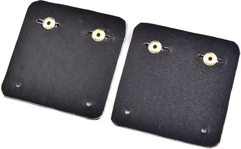 Belt Display Wall Mount Hanger Black Leather Heavy-Duty Universal Belts Multiple Display 2 Pcs (2, Black) in Kuwait