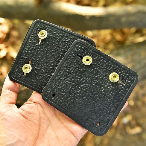 Belt Display Wall Mount Hanger Black Leather Heavy-Duty Universal Belts Multiple Display 2 Pcs (2, Black) in Kuwait