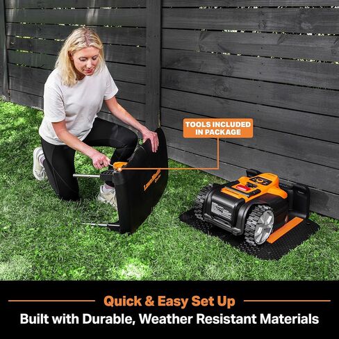 LawnMaster OcuMow Robot Mower Charging Station Garage Shelter – 952642 in Kuwait