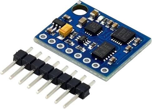 BNO085 9DOF IMU Sensor Module with 32-bit ARM Cortex M0+, I2C/SPI/UART Interfaces for AR, VR, Robotics and IoT Projects, 25.8x15.5mm(GY-85) in Kuwait