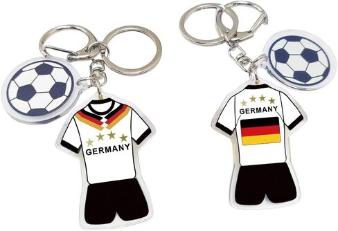 2026 World Cup Fan Soccer Keychain - 2026 World Cup Fan Keychain, Soccer Fan Gift & Souvenir (2PCS) in Kuwait
