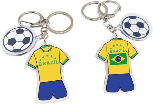 2026 World Cup Fan Soccer Keychain - 2026 World Cup Fan Keychain, Soccer Fan Gift & Souvenir (2PCS) in Kuwait