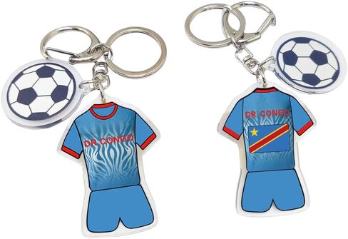 2026 World Cup Fan Soccer Keychain - 2026 World Cup Fan Keychain, Soccer Fan Gift & Souvenir (2PCS) in Kuwait