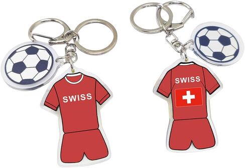 2026 World Cup Fan Soccer Keychain - 2026 World Cup Fan Keychain, Soccer Fan Gift & Souvenir (2PCS) in Kuwait