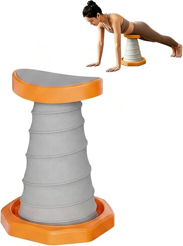Beginner Push-Up with Assist Springs, Correct Posture & Prevents Muscle Compensation — No Shoulder Shrugging or Back Arching, Compact Strength Training Equipment for Home & Office in Kuwait