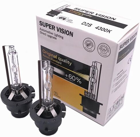 2PCS HID XENON Lamp AUTO Car HID 12V 35W D2S D2R D4S D4R D1S D3S for Aud Q3 Q5 Q7 Passa For Bz W169 W245 W164 part(4300K,D2S) in Kuwait