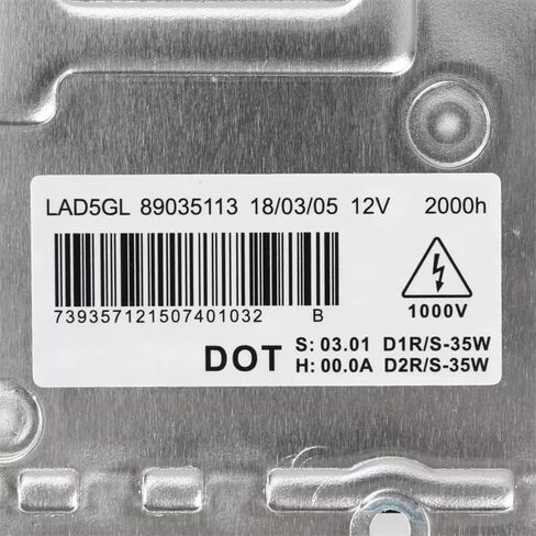 الصابورة HID متوافق مع فولفو لـ S80 S60 V70 XC90 89035113 6224F9 3D0907391B H-ID D1S D2S D2R مصابيح زينون الأمامية وحدة التحكم الصابورة in Kuwait