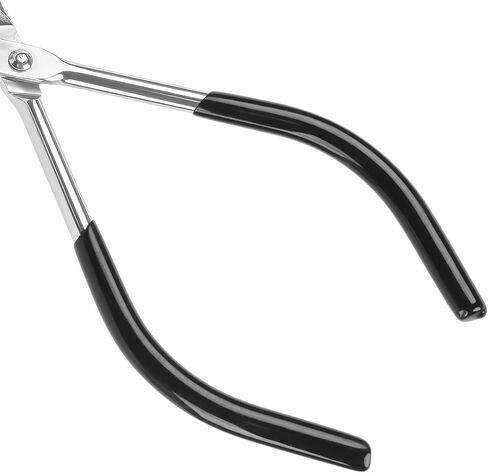 SHEUTSAN 6 Pack Beaker Tongs, 10.2 Inches Chrome Plated Steel with Black Rubber Coated Ends, Flask Pliers in Kuwait