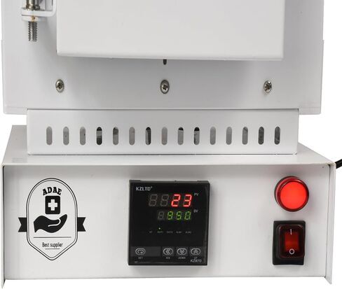 High-Temperature 1500W Mini Dental Lab Wax Burnout Furnace, 1000℃ Muffle Oven for Precision Wax Melting and Casting, Ideal for Dental Professionals and Laboratories in Kuwait