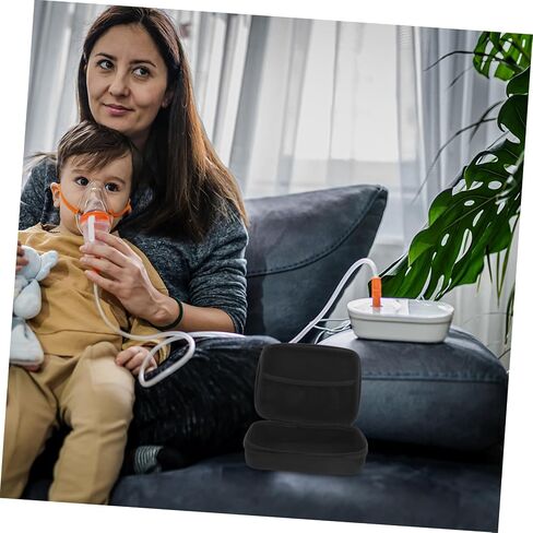Vaguelly Portable Breathing Machine Bag Compact Zipper Pouch for Travel Outdoor Use Protective Carrying Case for Respiratory Devices Sleek Design in Kuwait