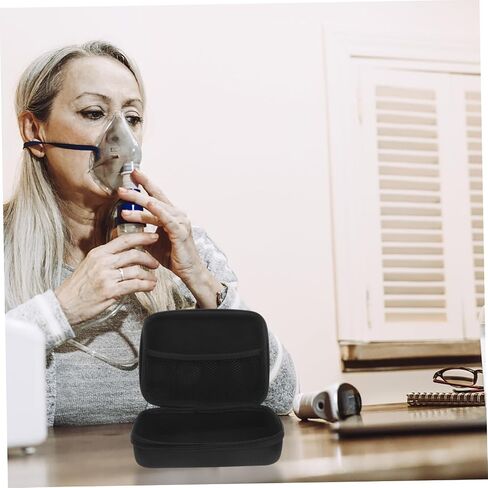Vaguelly Portable Breathing Machine Bag Compact Zipper Pouch for Travel Outdoor Use Protective Carrying Case for Respiratory Devices Sleek Design in Kuwait