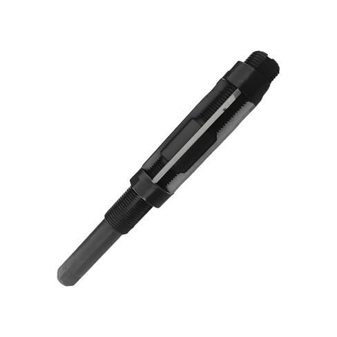 9SiCr Steel Adjustable Hand Reamer, 11.8 in / 30 cm Square End Blade, with Nut Adjustment for Precise Metal Hole Enlargement in Kuwait