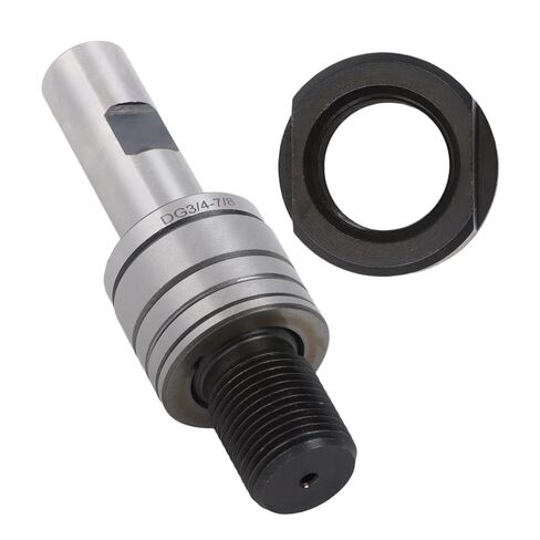 Industrial-Quality 3/4" X 7/8" Stub Arbor, 3900-0162 Straight Shank Stub Mill Arbor, Includes Locking Nut for Milling Applications in Kuwait
