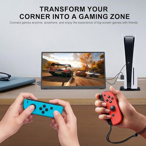 شاشة محمولة 10.5 '' 1920 * 1280 Ultra-Slim Mini 3: 2 ， USB C HDMI HDR شاشة محمولة للكمبيوتر المحمول/التبديل/الصفحة الرئيسية/السفر in Kuwait
