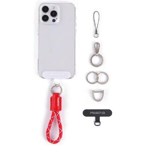 project-cb Cell Phone Charm 1,Phone Tether Tab 2,Phone Lanyard,Phone Strap,Keychain,Key Ring 2,Charms for Phone Case,Phone Accessories