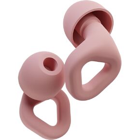 Zenz Unwind Ear Plugs for Supreme Noise Control - Ultra Comfort, Reusable - Ideal for Sleep, Concerts, Reading, Travel, Yoga - 8 Ear Tips in XS/S/M/L - 27 to 30dB Noise Cancelling - Fiery Red