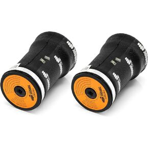 عبوتان من حقيبة الزنبرك الهوائي TORQUE Cab Sleeper لشاحنات مختارة من Kenworth وMack (تحل محل Firestone 7001، 7031، W02-358-7001، W02-358-7031، Kenworth T81-1001) (2 × TR7001)