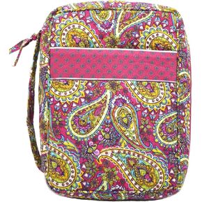 DIWI Quilted Bible Cover Extra Large Sizes 11.25 X 8.25 X 2.75 Inches Good Book Case (XL, C1 Purple Garden) in Kuwait