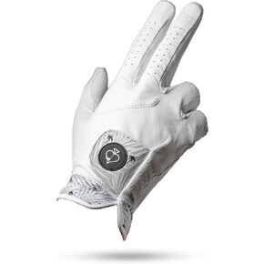 Pins & Aces - Palm Sunday Golf Glove Design - Premium AAA Cabretta Leather, Long-Lasting Durable Tour Glove for Men or Women - Premium Leather Golf Glove Left & Right Hand