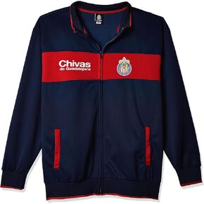Icon Sports Men's Standard Chivas Track Jacket, Navy, X-Large