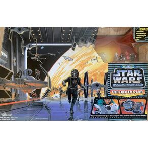 STAR WARS Micro Machines Death Star w/ Darth Vader Tie Fighter Micromachines