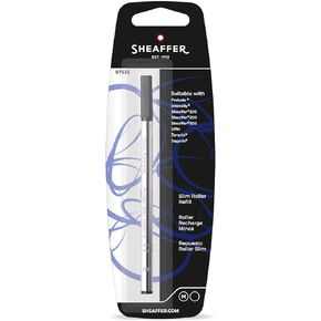 Sheaffer Slim Rollerball Refill - Black Medium - Blister Card
