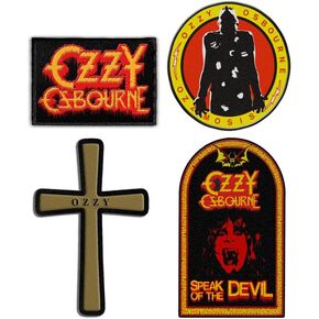 Ozzy Osbourne Classic Woven Patch Set of 4