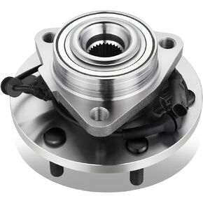 DNA MOTORING Front Wheel Bearing Hub Assembly w/ABS Sensor Compatible with 12-15 Nissan Armada/Titan RWD, OEM-WHA-0311