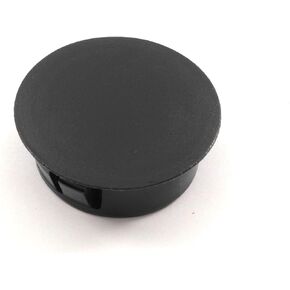 Round Plastic Hole Plug to fit 1" Opening - Slightly Domed Textured Surface … (6)