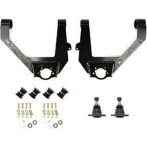 Kryptonite Heavy Duty Upper Control Arm Kit KRUCA13 Compatible with 2014-2018 Chevrolet Silverado & GMC Sierra 1500 2WD/4WD Trucks (FACTORY ALUMINUM OR STAMPED STEEL CONTROL ARMS ONLY!)