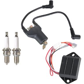 Ignition Coil AC CDI Ignitor Replacement for EZGO Gas 4 Cycle Golf Cart 1996-1998 72562-G01 26652-G01