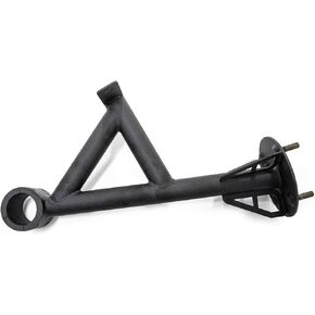 SuperATV Spare Tire Carrier/Tire Storage Rack for Can-Am Maverick X3 (See Fitment) | Fits 64" and 72" Models | No Drilling Required | Fits up to 34" Tire | Positions Your Spare High | Wrinkle Black