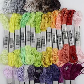 KCS 35 skeins Cross Stitch Floss Embroidery Threads