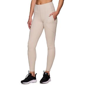 Avalanche Squat Proof Legging for Women, Full Length Ultra Soft Flat-Front Waistband Skinny Pant Legging for Hiking, Workouts